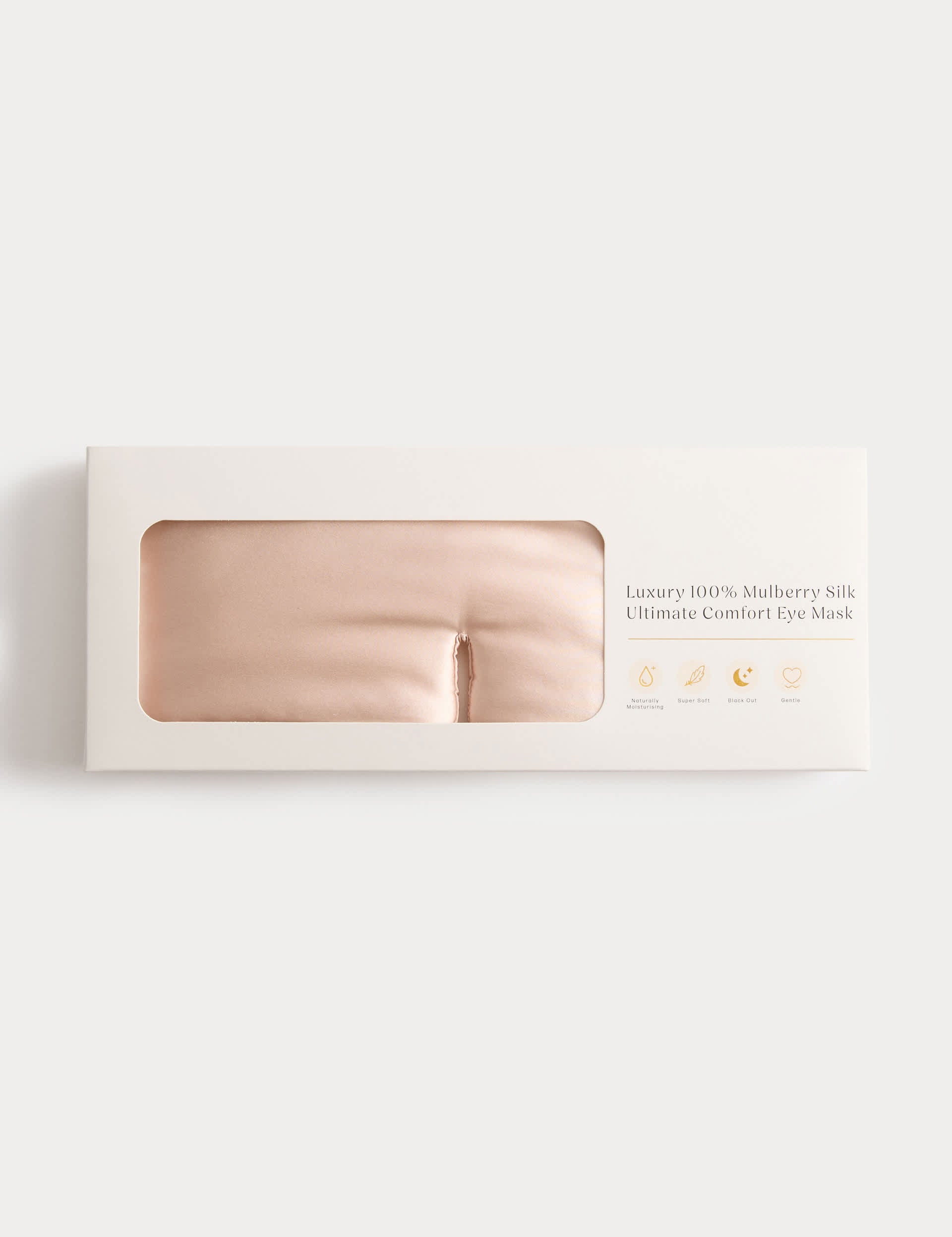 Ultimate Comfort Pure Mulberry Silk Eye Mask (British brand)