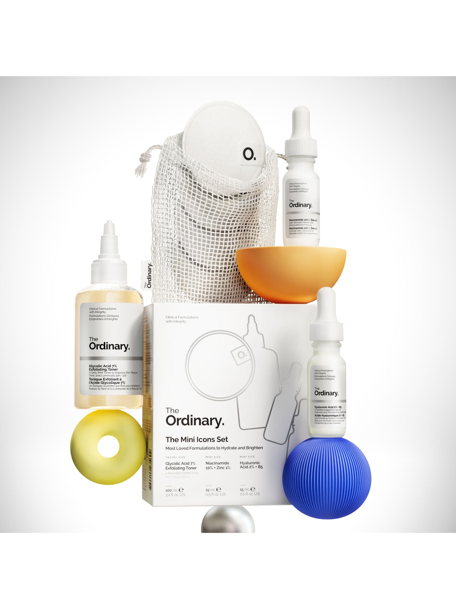 The Ordinary Mini Icons gift set 3-piece (British brand)