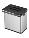 Eko Stainless Steel Puro Caddy 3L food waste bin - British product
