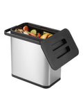 Eko Stainless Steel Puro Caddy 3L food waste bin - British product