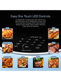 Swan Blue Retro Digital Air Fryer (British brand)