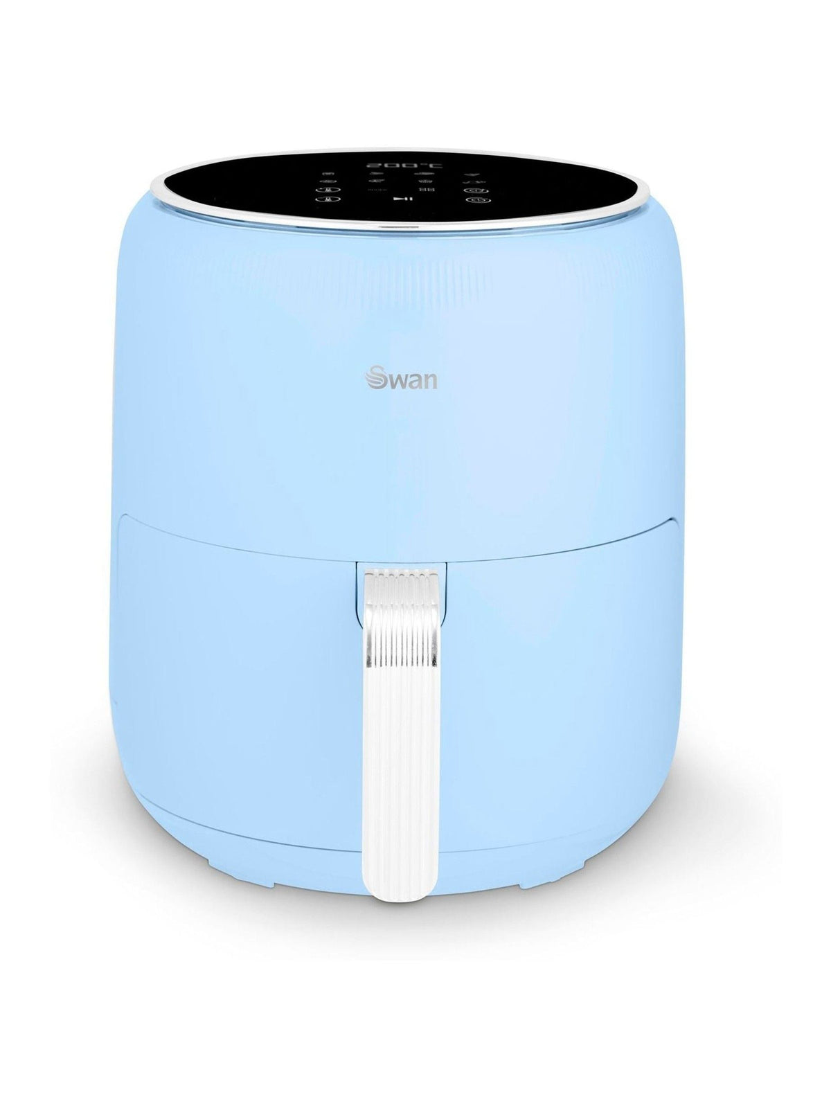 Swan Blue Retro Digital Air Fryer (British brand)