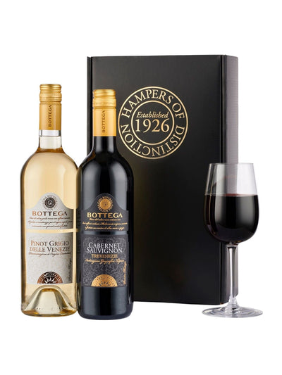 Spicers of Hythe Black Italian Wine Duo Gift Set 2 x 75cl