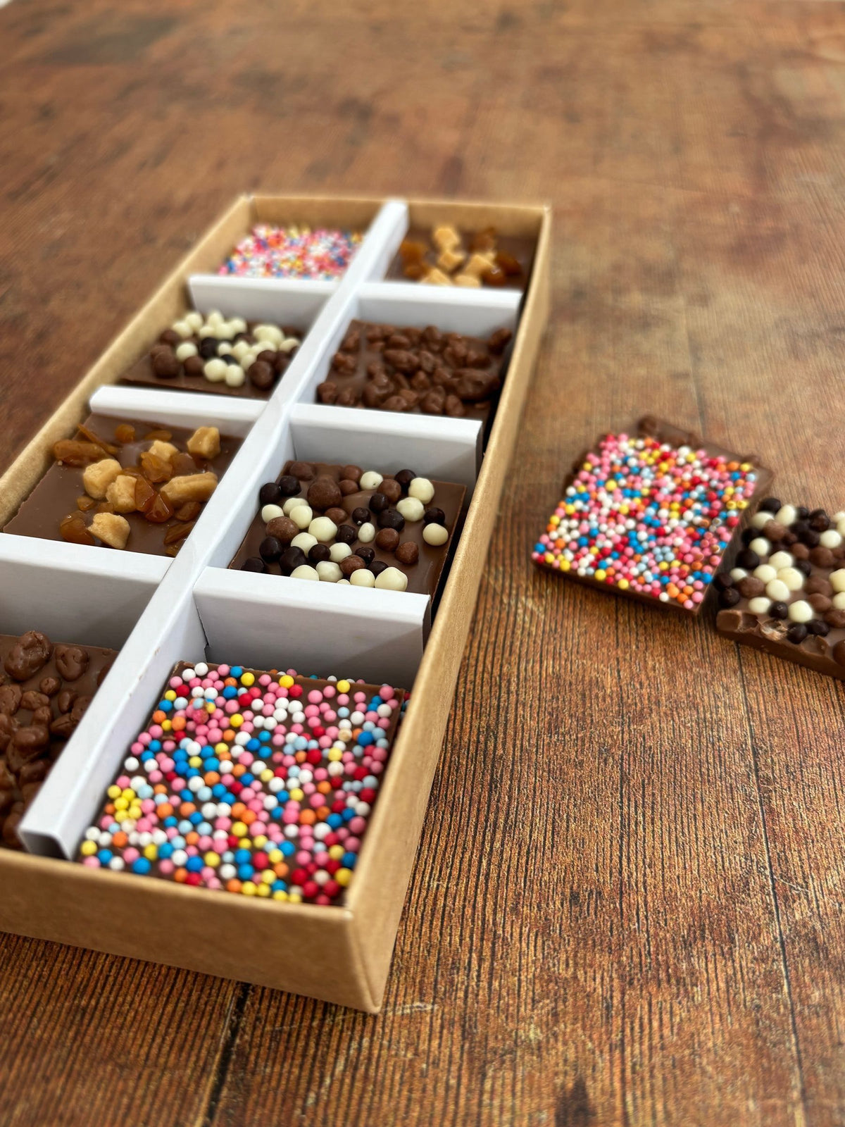 The Gourmet Chocolate Pizza Co Delicious Sweet Milk Mendiants