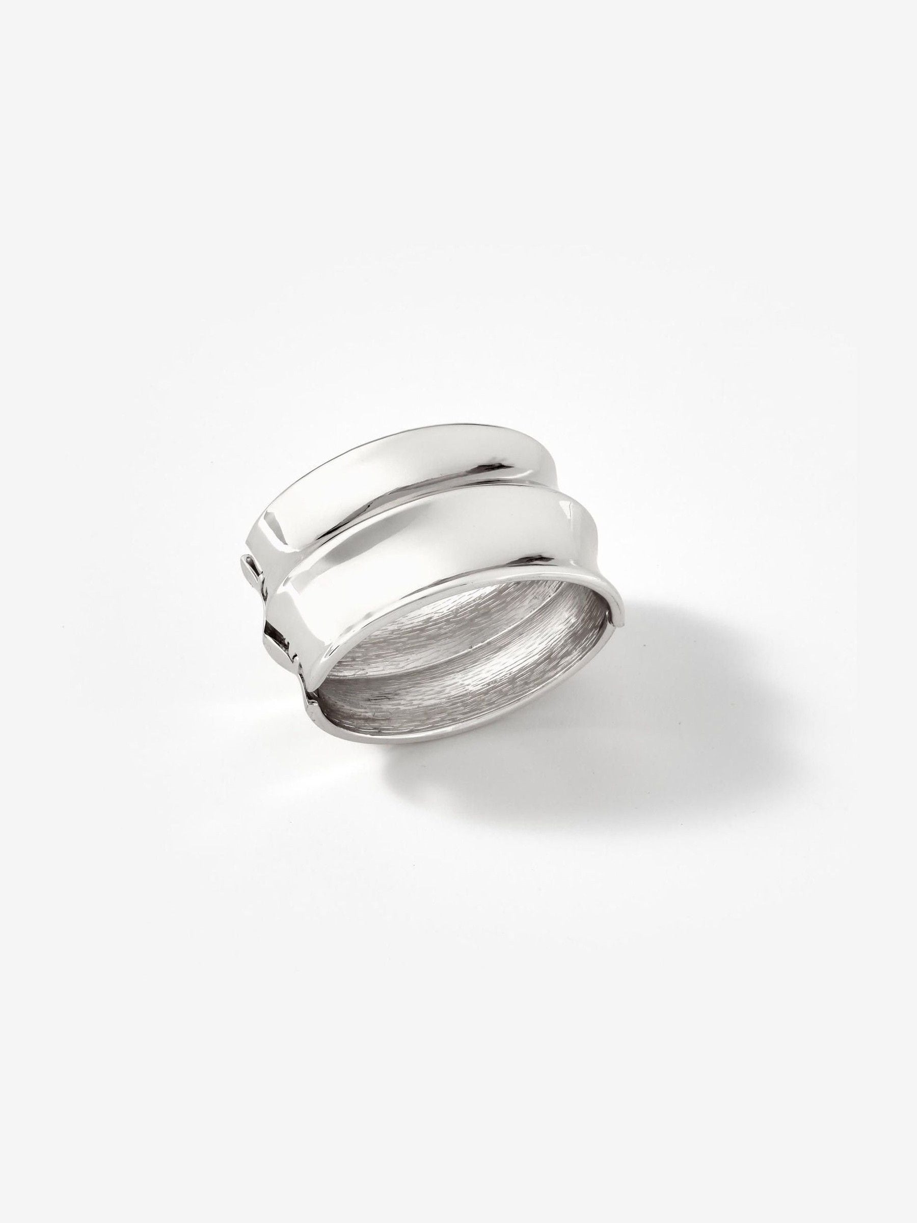 Mint Velvet silver-tone statement cuff bracelet, imported from the UK