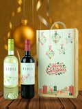 LeBonVin Festive Christmas Gift Box with Chilean Wine Duo