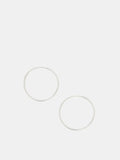 Accessorize sterling silver large hoop earrings - British product
