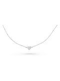 Beaverbrooks silver yellow gold plated heart anklet 24cm - British product