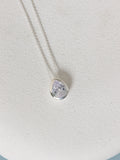Simply Silver cubic zirconia pear pendant sterling silver (British brand)