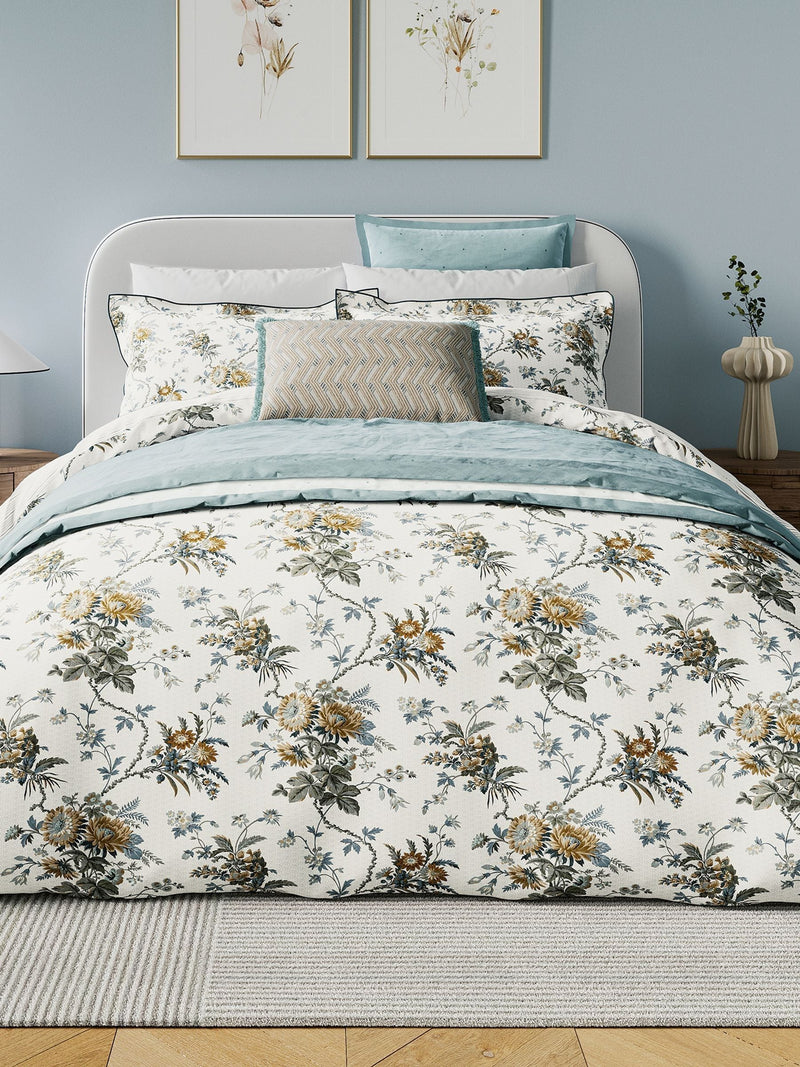 Bedeck of Belfast Sybil Duck Egg duvet set - British product
