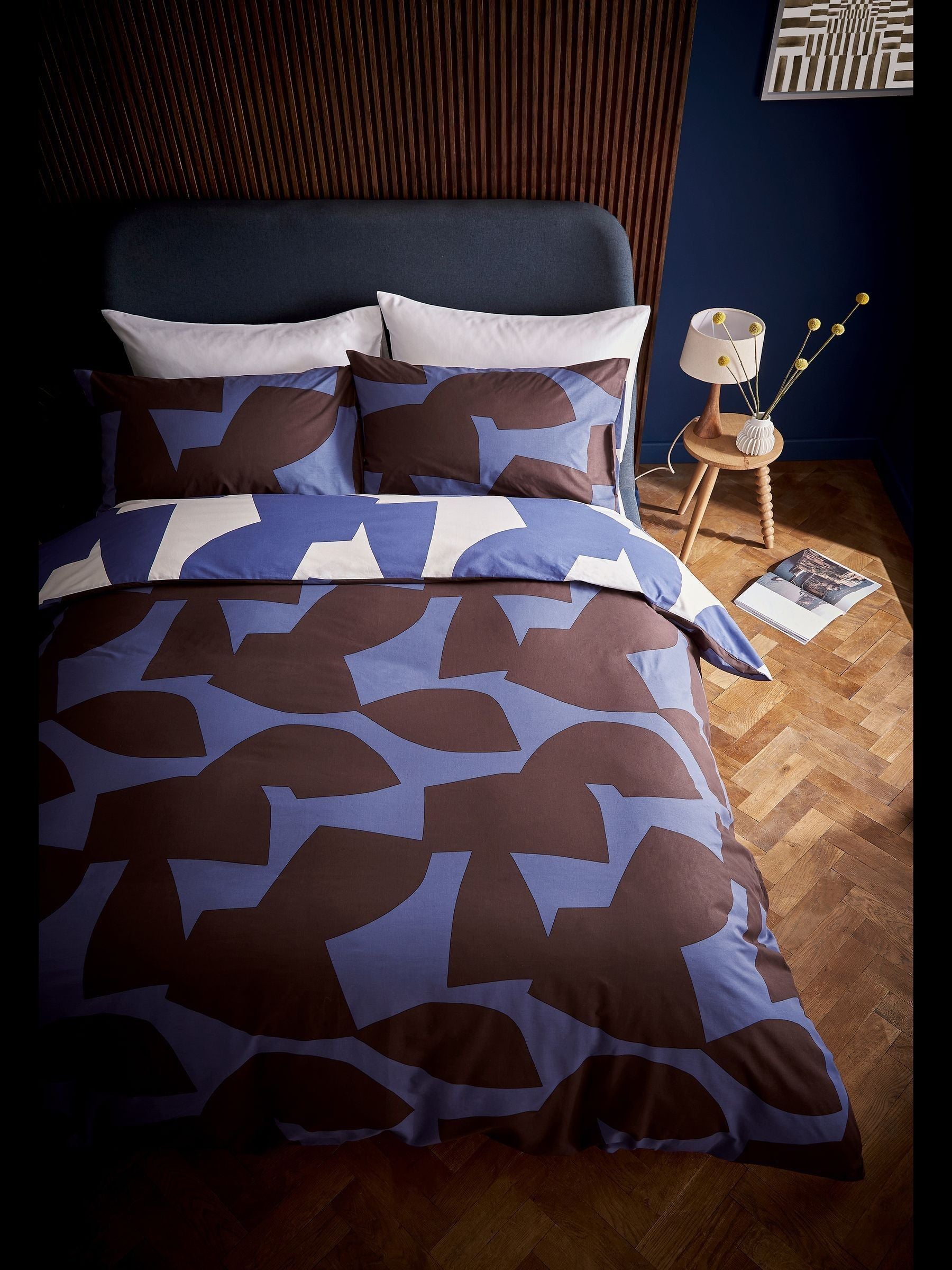 Helena Springfield Iris Alva 100% cotton duvet cover set, UK version