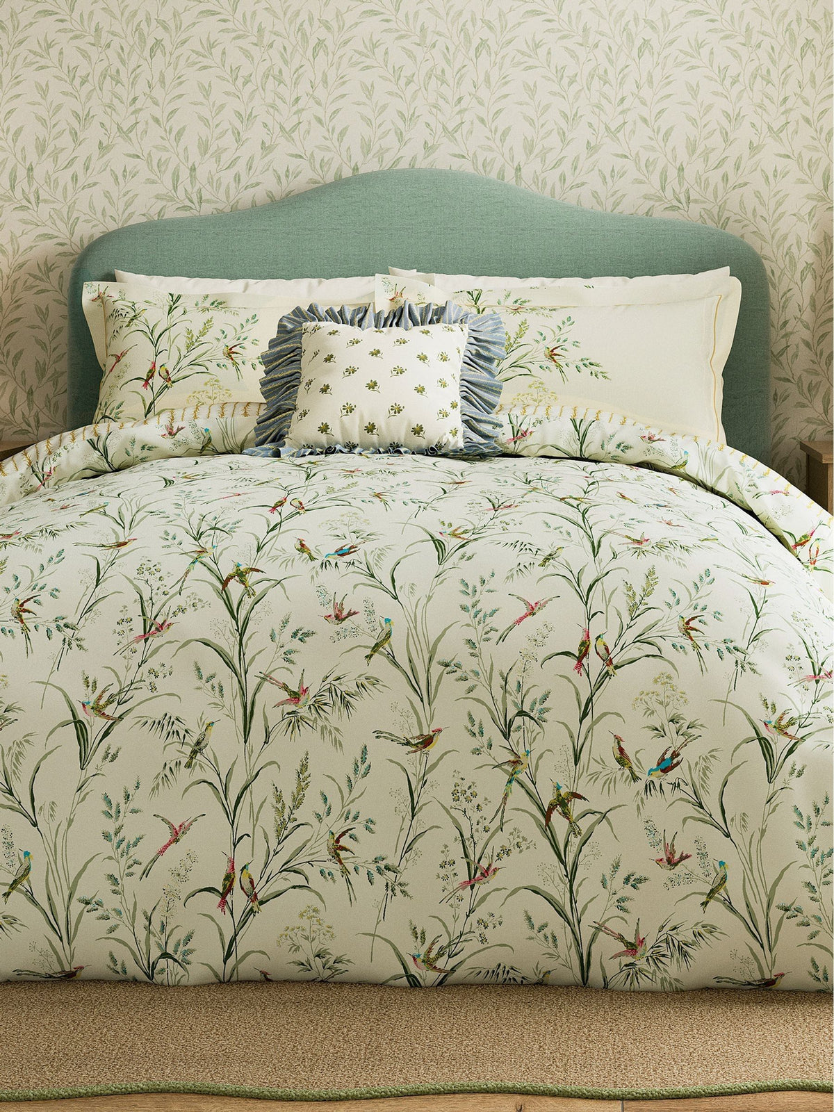 Sanderson Multi Tuileries duvet cover set (British brand)