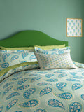Land & Shore Green Melody duvet set, UK version