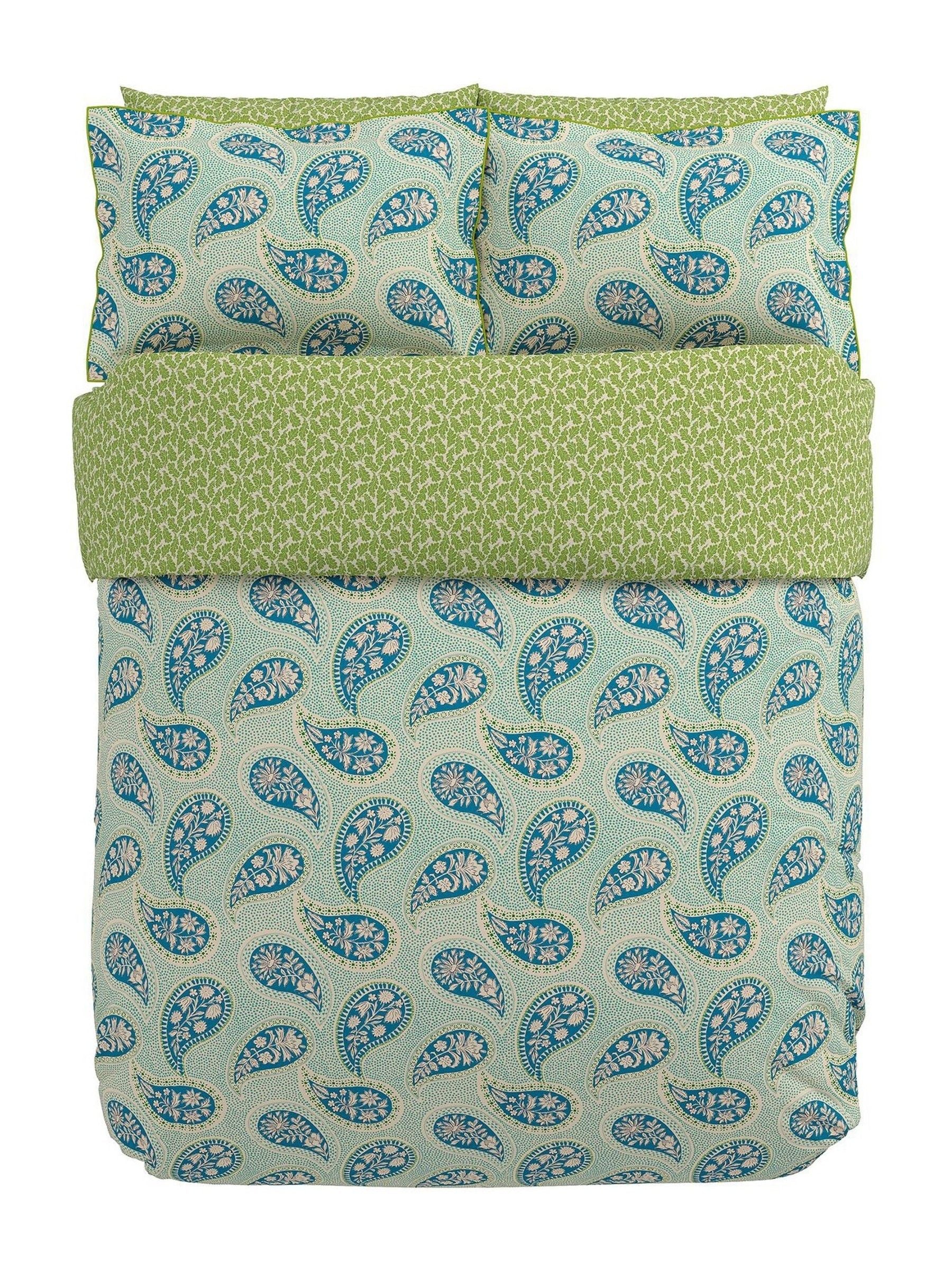 Land & Shore Green Melody duvet set, UK version