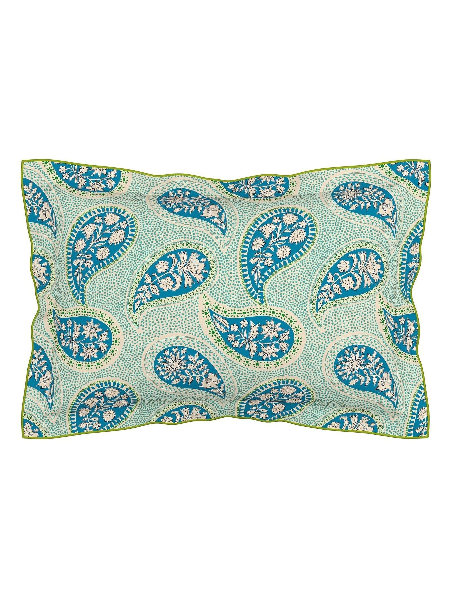 Land & Shore Green Melody duvet set, UK version