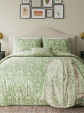 Helena Springfield Green Sunflowers cotton duvet cover set, UK version