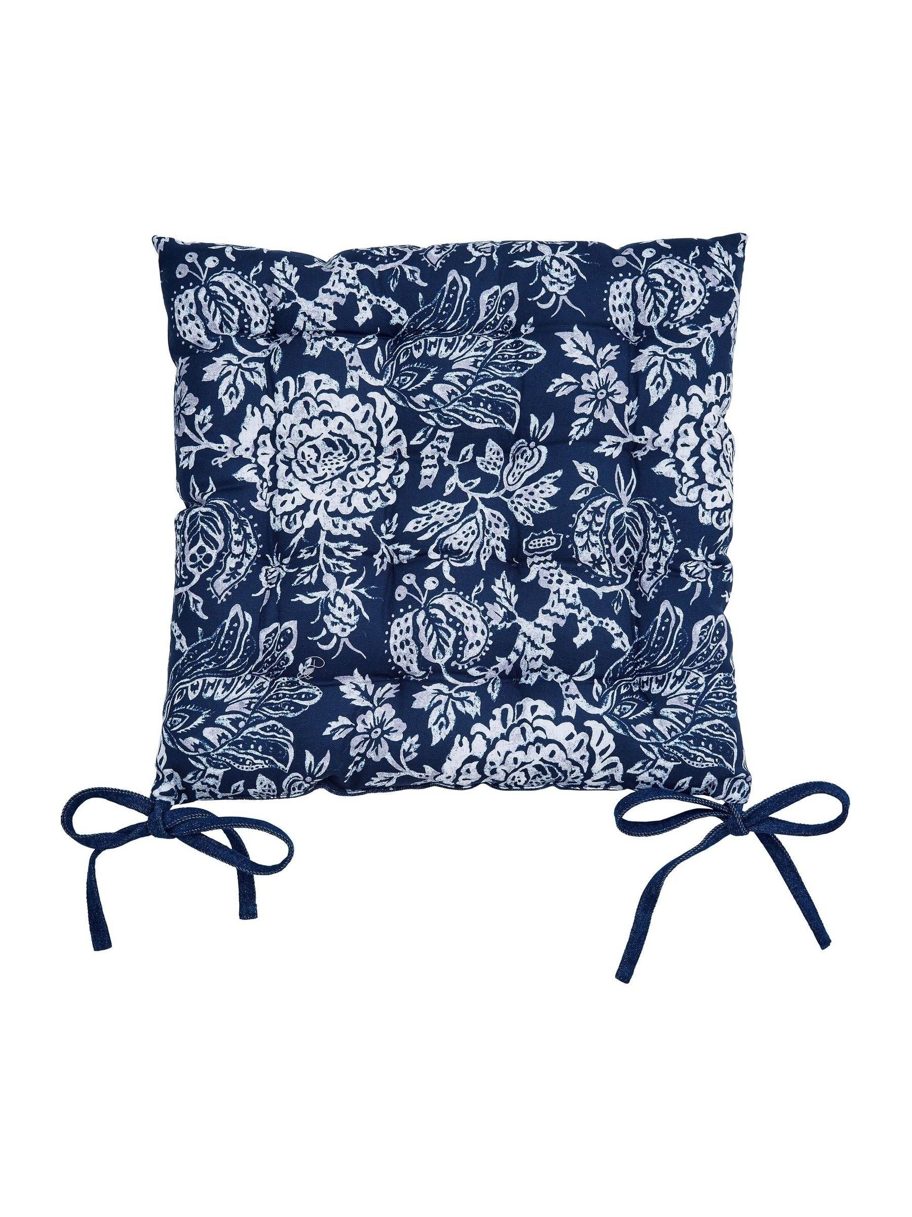 Bedeck of Belfast Saja Stripe seat pad 40x40cm - British product
