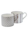 Murmur Linen Mara stoneware mugs set of 2, imported from the UK