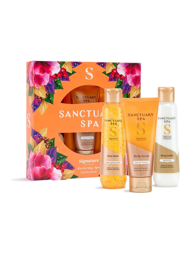 Sanctuary Spa Signature Restoring Spa Collection Worth 16.50