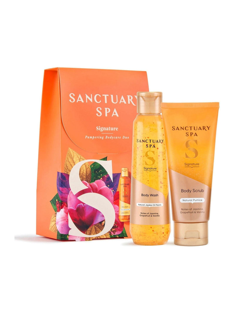 Sanctuary Spa Signature Pampering Bodycare Duo Gift Set Worth 11