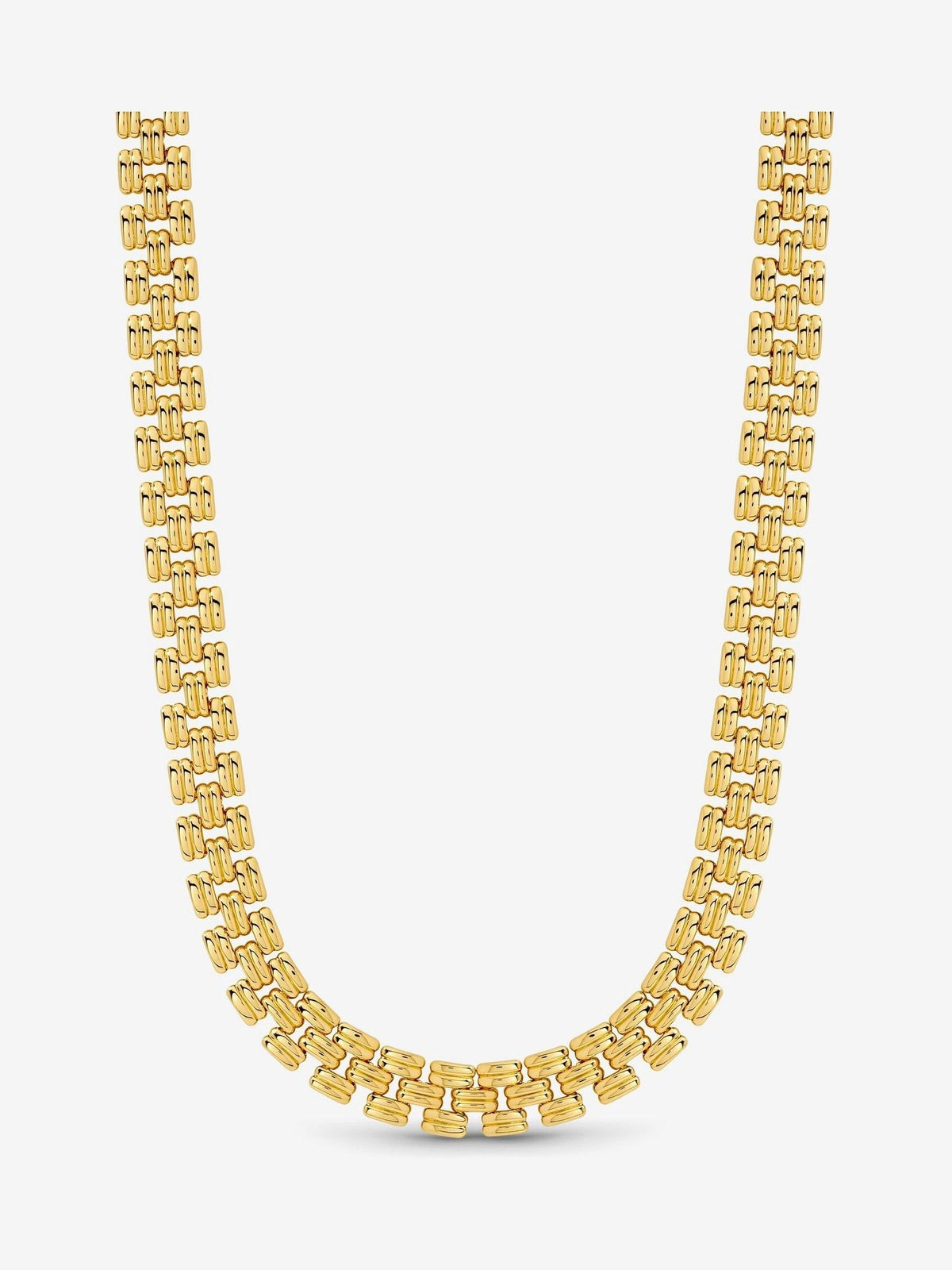 Jon Richard Gold Plated 18K Gate Chain Necklace