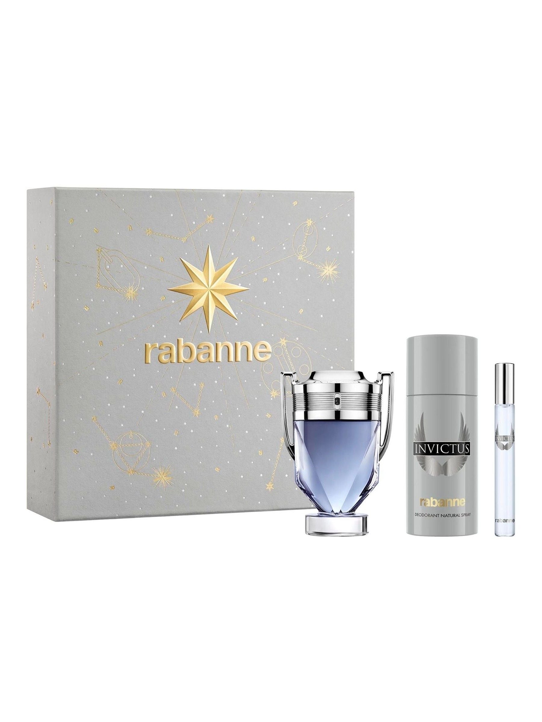Rabanne Invictus fragrance gift set 100ml, imported from the UK