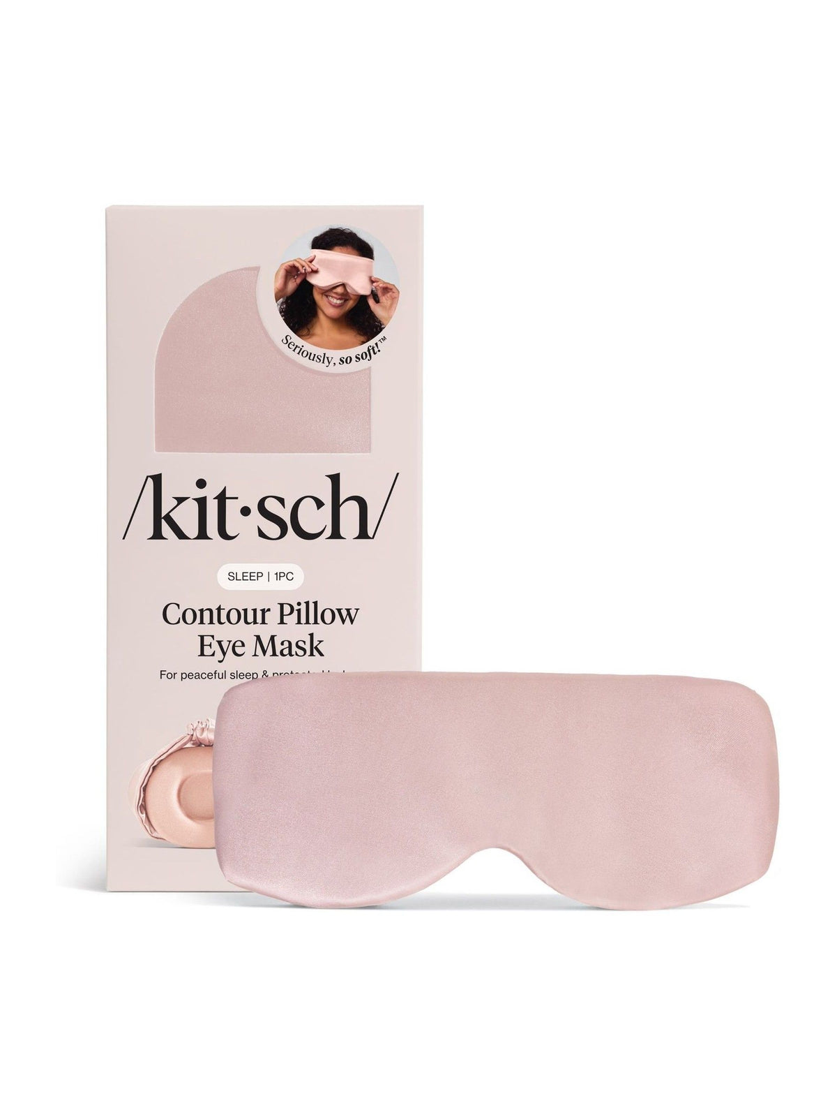 Kitsch Contour Pillow Eye Mask, UK version