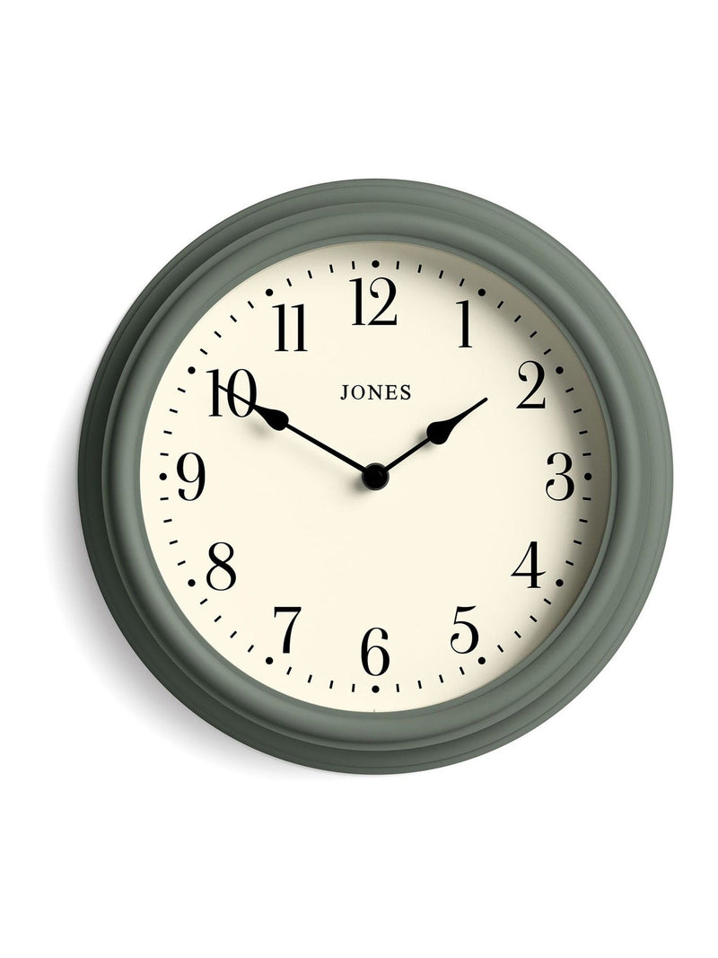 Jones Clocks Asparagus Green Venetian Wall Clock 30cm