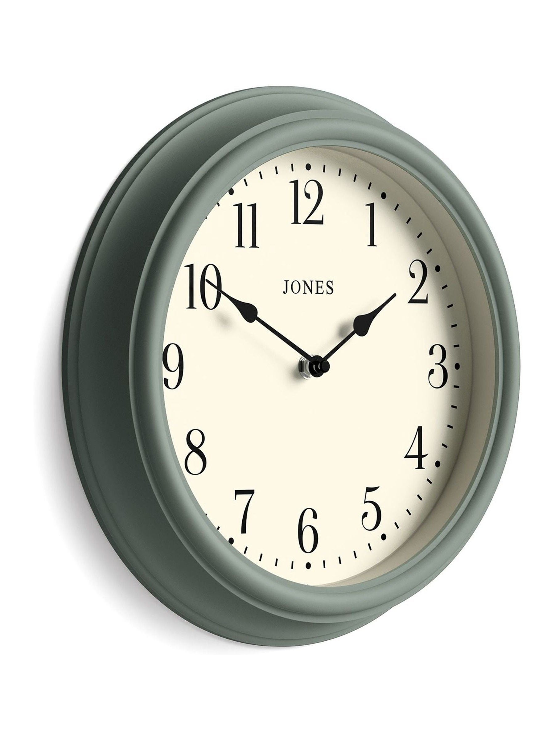 Jones Clocks Asparagus Green Venetian Wall Clock 30cm