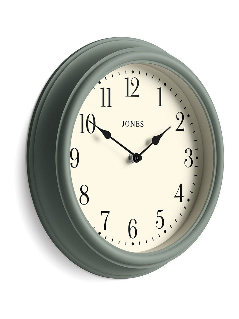 Jones Clocks Asparagus Green Venetian Wall Clock 30cm