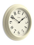 Jones Clocks cream Fenchurch wall clock 40cm, UK version