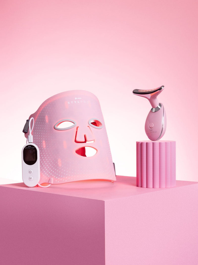 Stylpro x Next Exclusive LED Mask & Fabulous Firmer Bundle worth £130