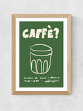 East End Prints Oak Caffe art print - British product