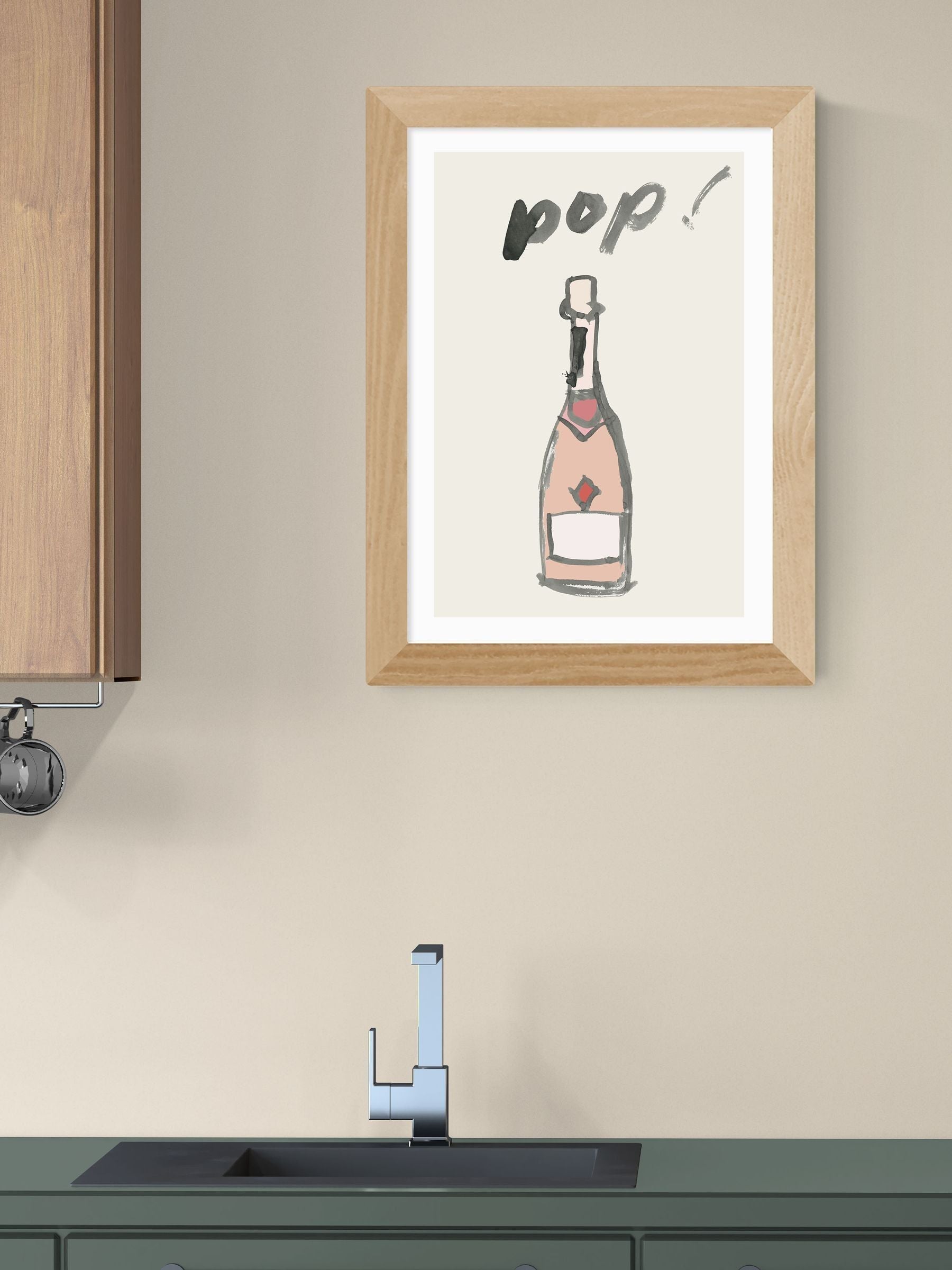 Cartissi Oak Pop II wall art print, imported from the UK