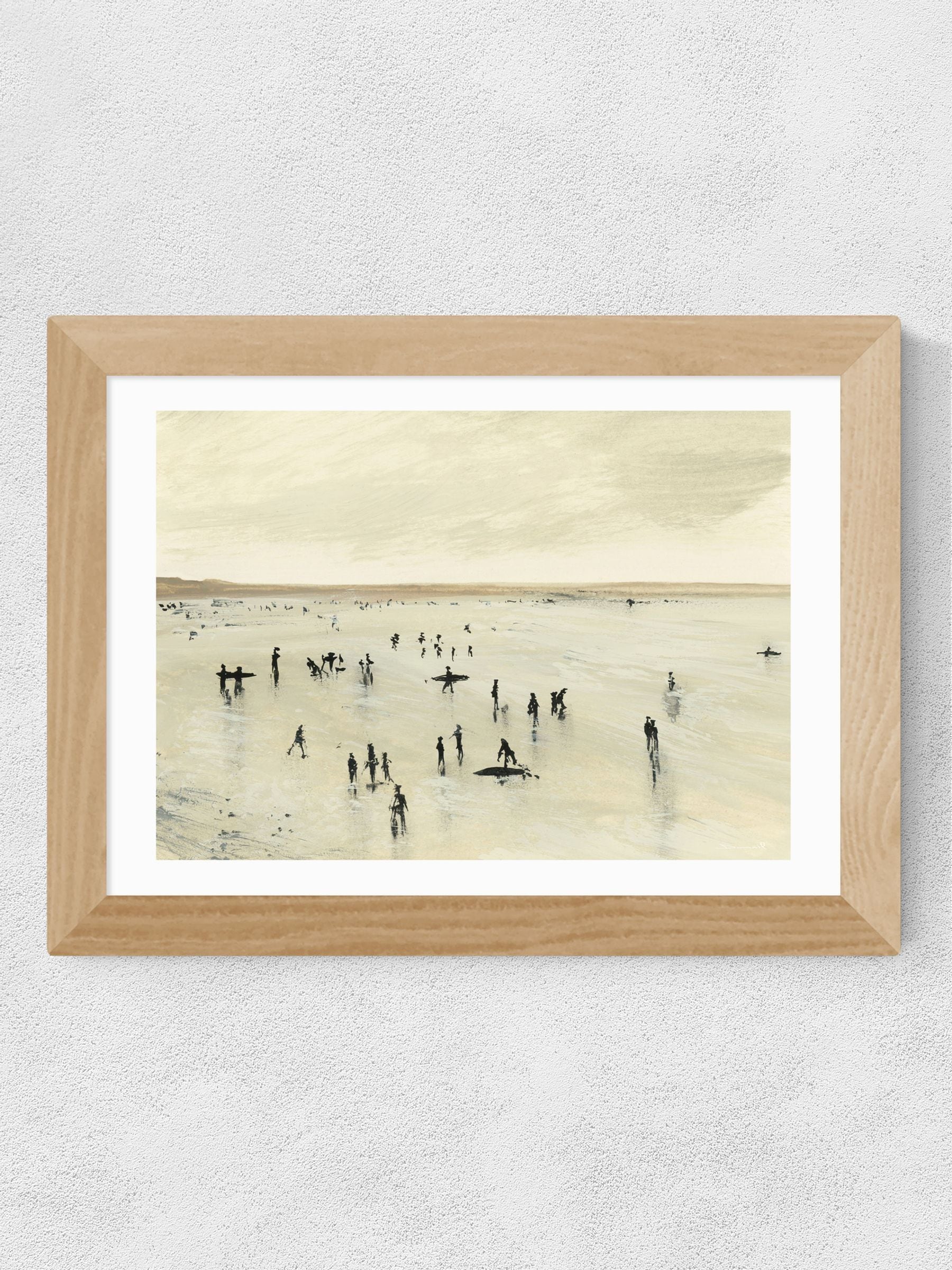 East End Prints Oak Croyde wall art print - British product
