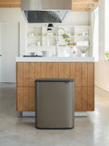 Brabantia Platinum Bo Touch Bin 2 x 30L