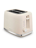 Swan Cream Wave 2-Slice Toaster