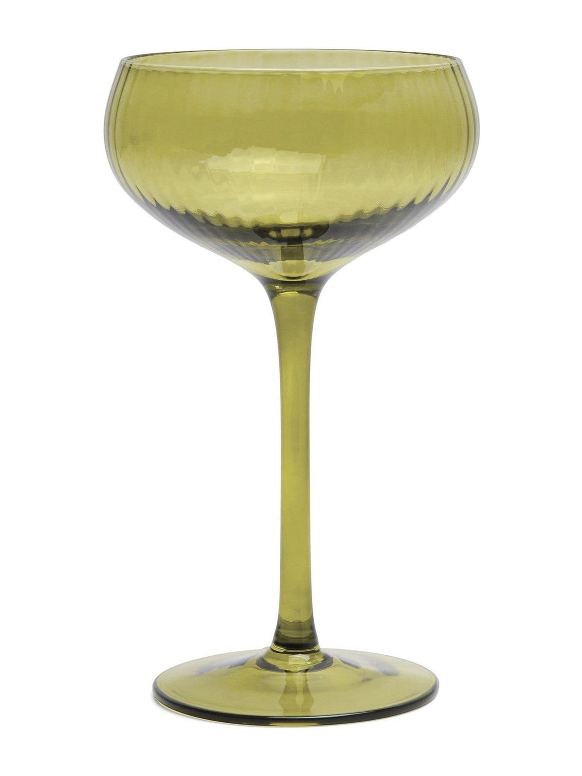 Here''s How Set of 2 Olive The Lou Coupe Glasses