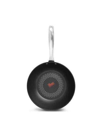 Tower Black Smart Start Ultra Forged 28cm Non-Stick Wok