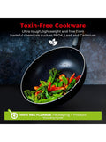 Tower Black Smart Start Gourmet 28cm wok (British brand)