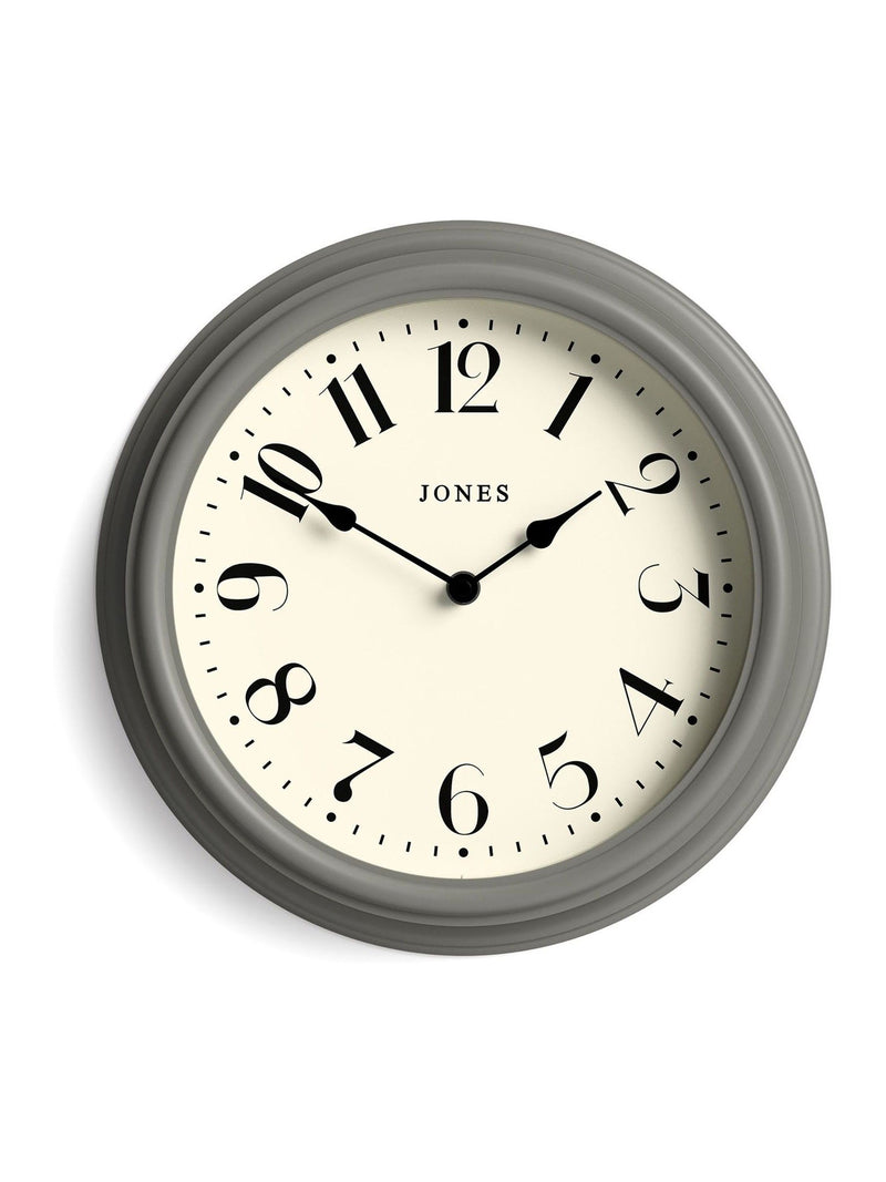 Jones Clocks Moss Green wall clock 30.5cm, UK version