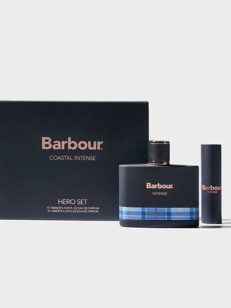 Barbour Coastal Intense Hero Fragrance Gift Set - British product