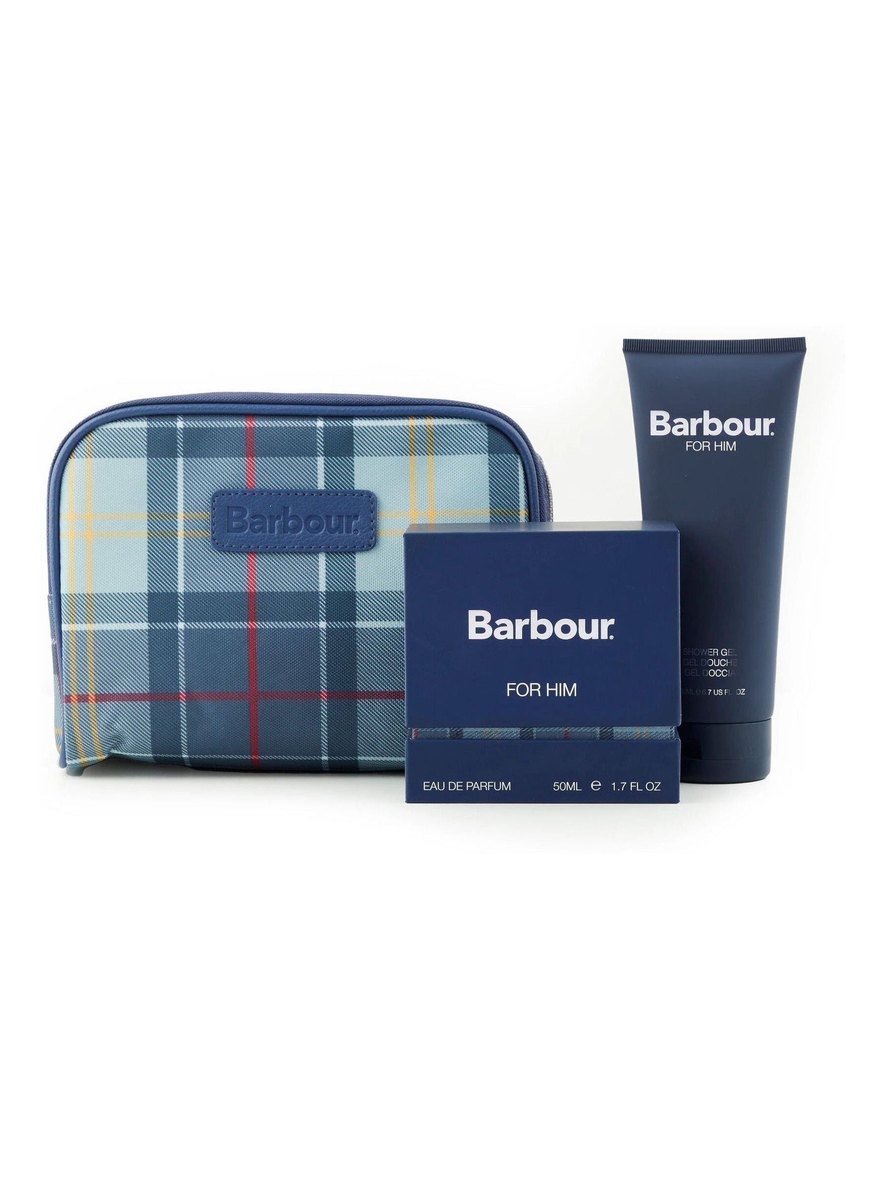 Barbour Coastal grooming set 50ml fragrance 200ml shower gel - British product