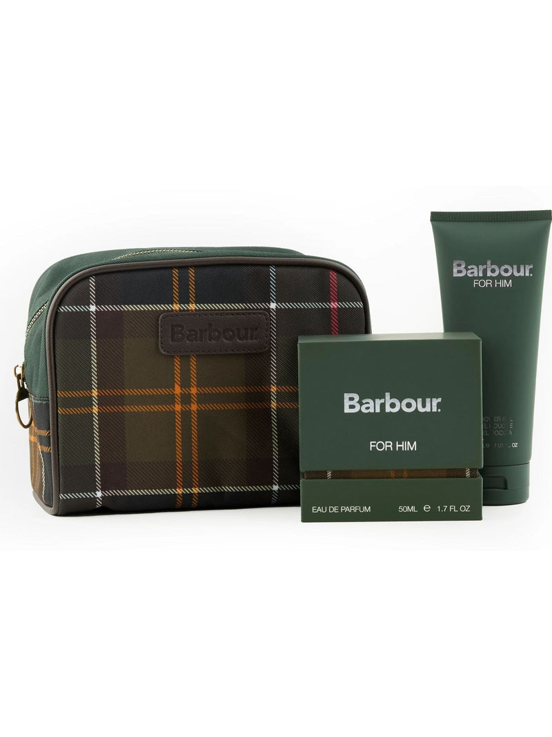 Barbour Heritage fragrance and shower gel set, 50ml & 200ml - British product