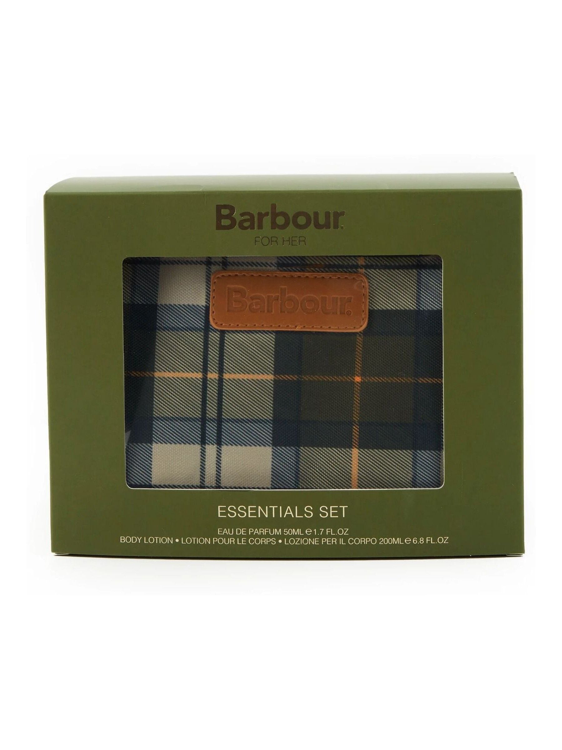 Barbour Heritage Essentials fragrance and body lotion set - British product