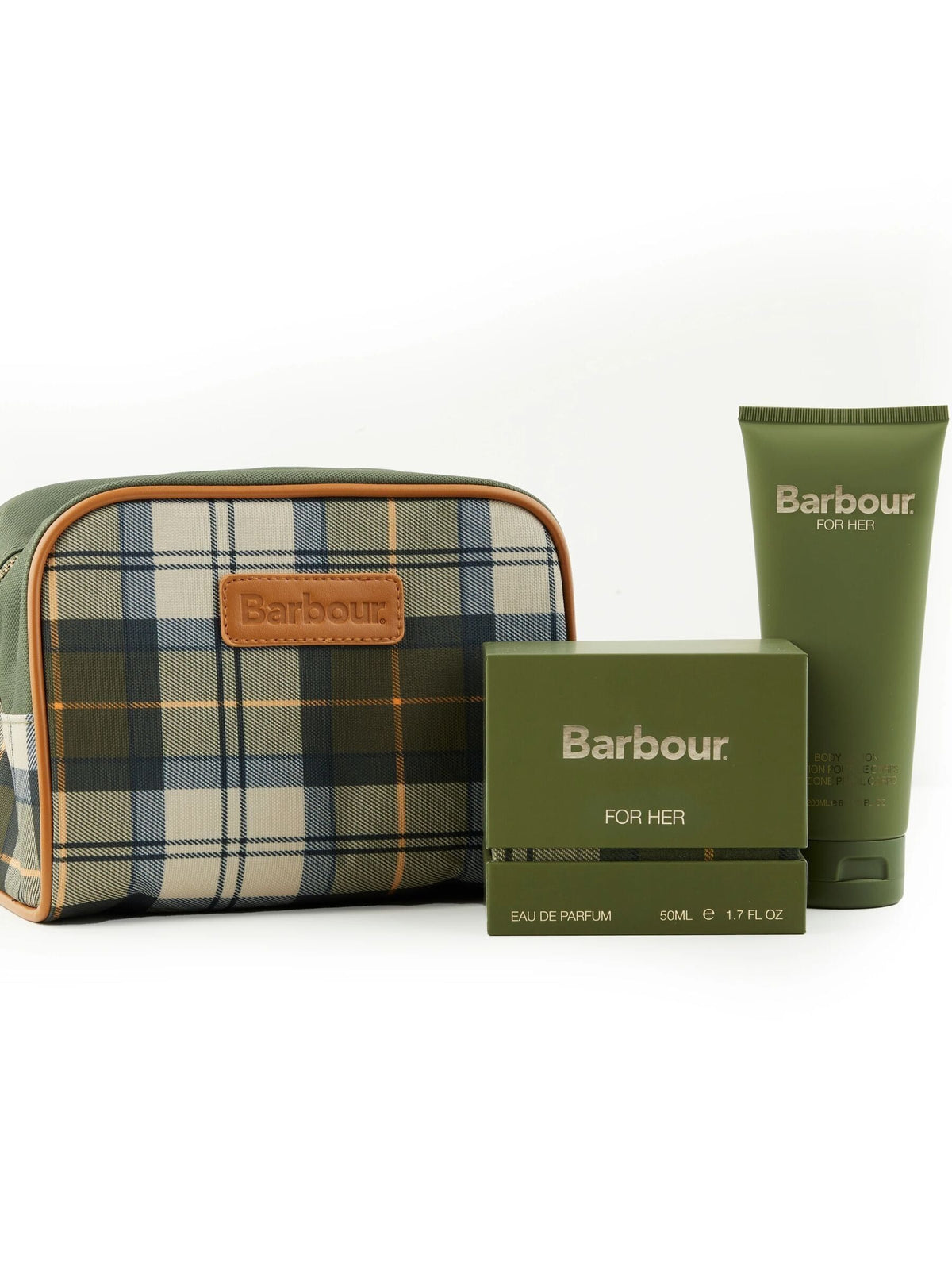 Barbour Heritage Essentials fragrance and body lotion set - British product