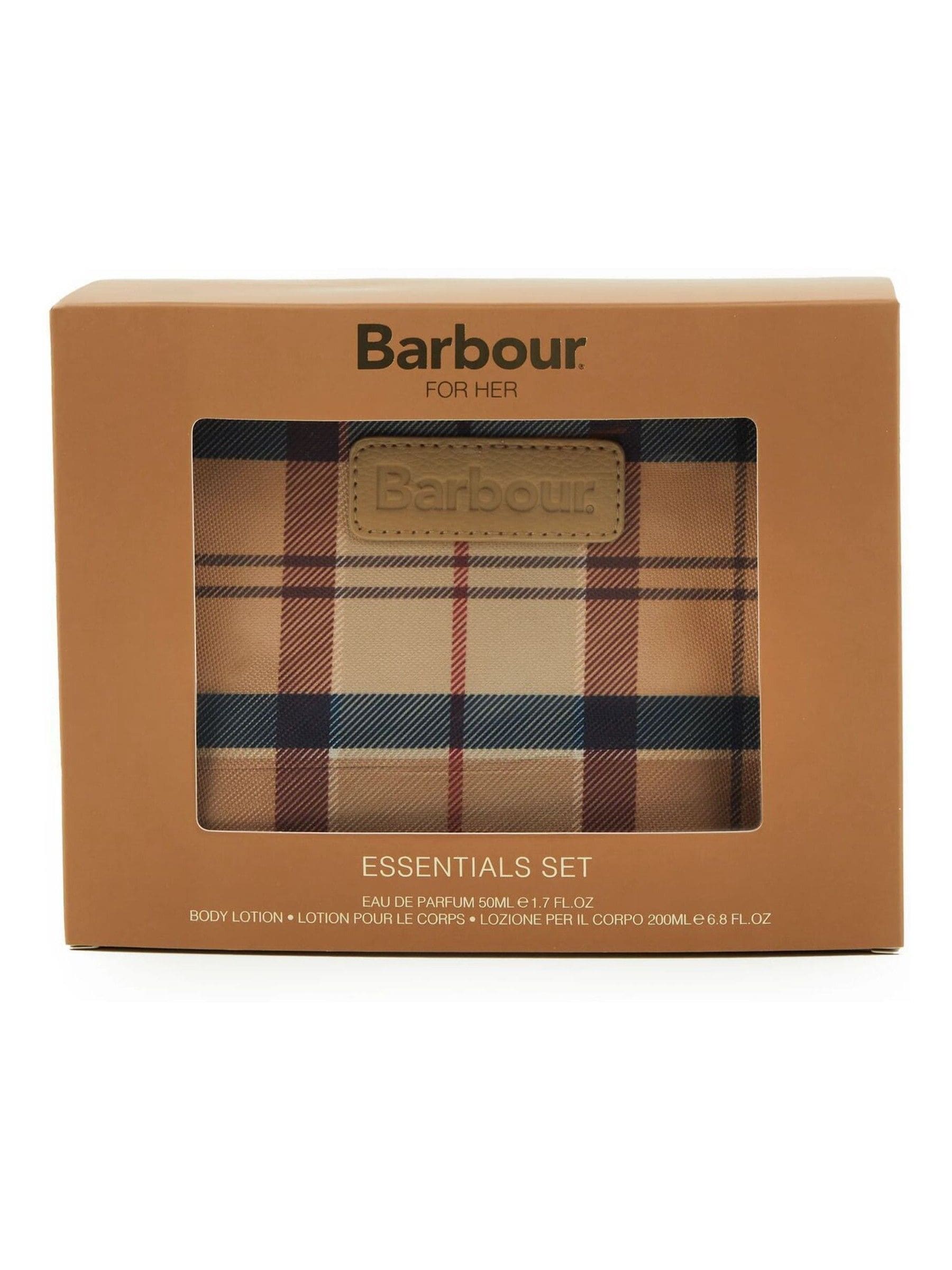 Barbour Green Floral fragrance and body lotion set 50ml 200ml - British product
