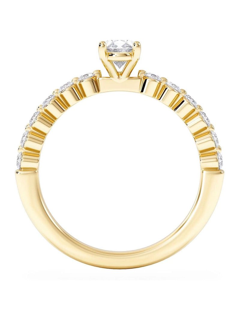 Solstice oval diamond ring by The Diamond Store, 0.80ct lab-grown (British brand)