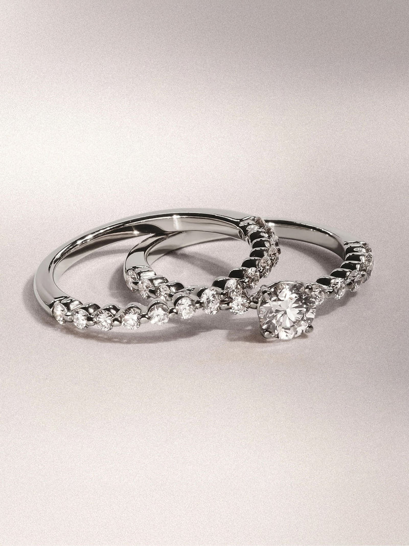 The Diamond Store White Solstice lab diamond solitaire engagement ring 0.80ct (British brand)