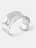 Silver-Tone Chunky Cuff Bracelet
